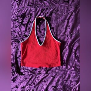 halter crop top